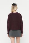 Джемпер Vero Moda BESTI LS O-NECK BOO, Wine Tasting/Bordeaux - фото 3