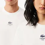 Футболка с принтом логотипа LACOSTE, белый - фото 5