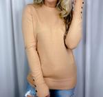 Топ Sweet & True цвета Camel STACCATO - фото 2