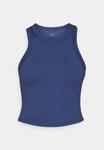 Топ Nike Performance ONE FITTED CROP TANK, Midnight Navy/Dark Blue - фото 5