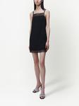 Simkhai платье мини Marlie с квадратным вырезом, черный - фото 2