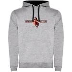 Худи Kruskis Get A Life Two-Colour, серый - фото