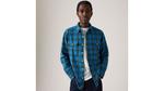 Фланелевая рубашка Jackson Worker Levi's, Madigan Plaid Star Sapphire - Blue - фото