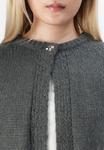 Кардиган VILA VIMOYANO O NECK CARDIGAN, Medium Grey Melange/Mottled Grey - фото 6