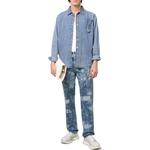 Футболка мужская светло-голубая SS22 DIESEL - фото 3