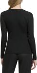Женский свитер Calvin Klein Rib Wrap Longsleeve, Black - фото 3