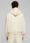 Толстовка с капюшоном на молнии Prohibited, кремовый - фото 4