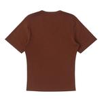 Футболка Lemaire Rib T-Shirt, Brunette - фото 2