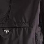 Куртка женская Prada с логотипом, черный - фото 4