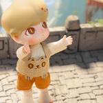 Трендовая фигурка dimoo в дождевике 14см POP MART - фото 4