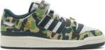 Кроссовки BAPE x Forum Low 84 '30th Anniversary - Green', зеленый - фото