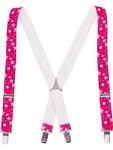Ремень Hosenträger Sterne Playshoes, розовый - фото