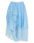 Юбка миди Ermanno Scervino, светло-голубой - фото
