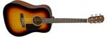 Акустическая гитара Fender CD-60 Dreadnought V3 w/Case, Walnut Fingerboard, Sunburst - IPS210813304 - фото 3