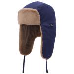 Хлопковая унисекс шапка-ушанка CAMEL, цвет хаки - фото 8