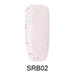 Makear, блестящая каучуковая основа Casiopeia, основа для ногтей SRB02 - фото