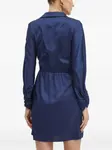 Платье мини с запахом Guess Usa, синий - фото 3