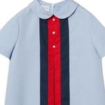 GUCCI Футболка SS25 платье light blue детская - фото 5