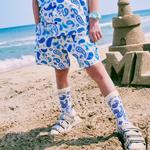 Детские шорты MLB, синий - фото 6