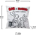 Подушка 30х30 см, Bob&Bobek, белая munabo - фото 3