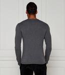 Лонгслив Versace Regular Fit, серый - фото 3