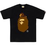 Футболка Bape Milo On Big Ape A BATHING APE, черный - фото