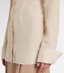 Рубашка Теория Sportmax, Avorio - фото 5