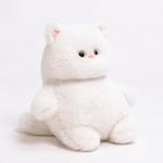 AECELI Милые плюшевые игрушки толстый белый кот 50cm/70cm/85cm высота - фото 8