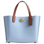 COACH Кожаная сумка тоут - фото