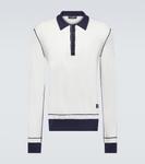 Шелковый свитер-поло Dolce&Gabbana, белый - фото