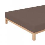 Простыня pure jersey Schlafgut, светло-коричневый - фото 3