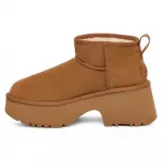 Ботинки UGG Classic Ultra Mini New Heights, коричневый - фото 3