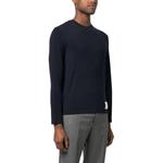 Свитер с логотипом THOM BROWNE, синий - фото 6