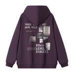 Толстовка RELAX Series Unisex LEVEL, небесно-голубая (с флисовой подкладкой) - фото 7