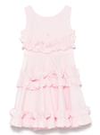 Платье с оборками Monnalisa, розовый - фото 2