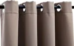 Шторы Vidaxl, серо-коричневый - фото 2