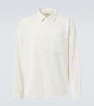 Текстурированная рубашка Frame, White Sand - фото