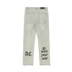 A chock Джинсы унисекс, Желтоватый - фото