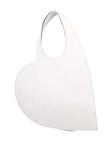 Сумка-тоут в форме сердца Coperni, белый - фото 3