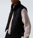 Утепленный жилет с капюшоном Stone Island, Black - фото 6