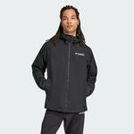 Дождевик ADIDAS TERREX Outdoor jacket, черный - фото 2