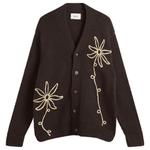 Кардиган с цветочным рисунком «Мика» Nn07, Dusky Port - фото