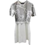 LOUIS VUITTON Женское платье с коротким рукавом silver white - фото 2