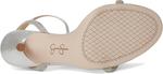 Туфли Jessica Simpson Baharia Ankle Strap Sandals, Silver - фото 3