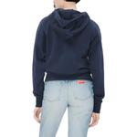 Толстовка женская Kenzo Logo-flocked, синий - фото 11