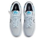 Кроссовки x 3m air force 1 react lx 'pure platinum baltic blue' Nike, мультиколор - фото 4