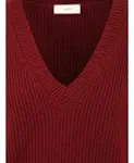 Пуловер с V-образным вырезом Akep, красный - фото 2