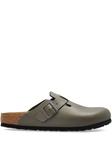 Бостонские тапочки Birkenstock, серый - фото