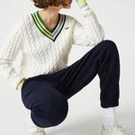 LACOSTE SS22 Jogger Sweatpants Women's Dark Blue - фото 5