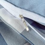 Antarctic Пододеяльник 200х230 см, плотный флис, клетка сине-белая - фото 6